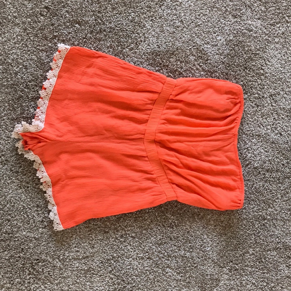 Strapless Romper Size L